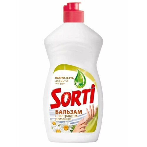 фото Cредство для посуды 450г бальзам с экстрактом ромашки sorti
