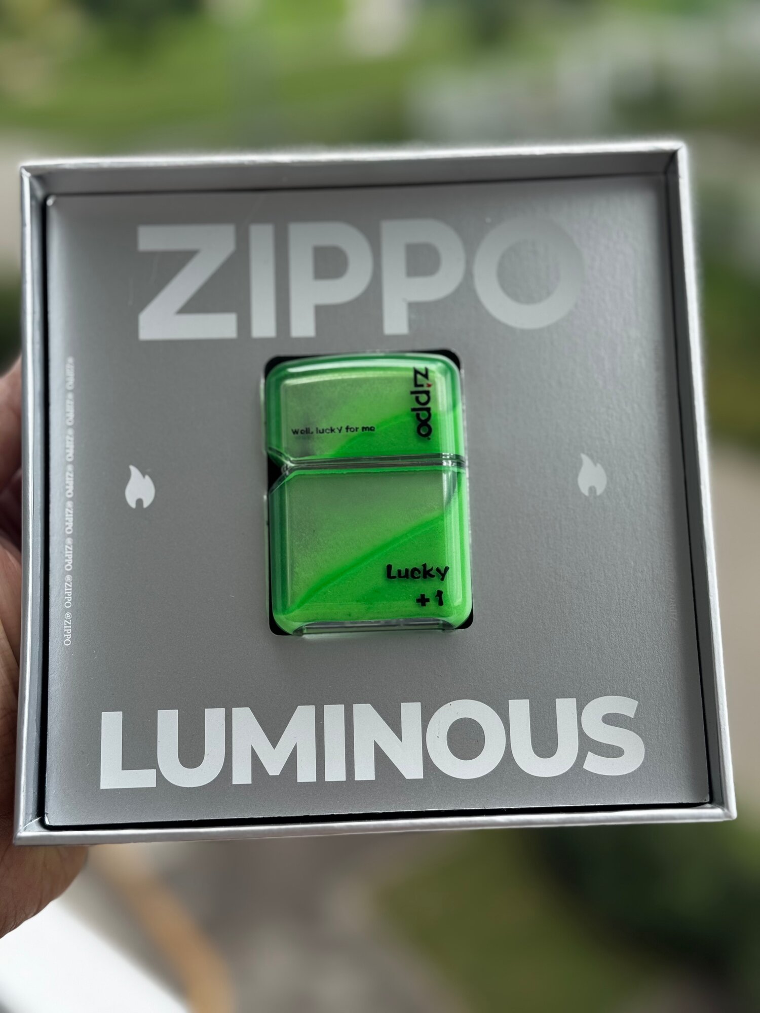 Бензиновая Зажигалка zippo Luminous