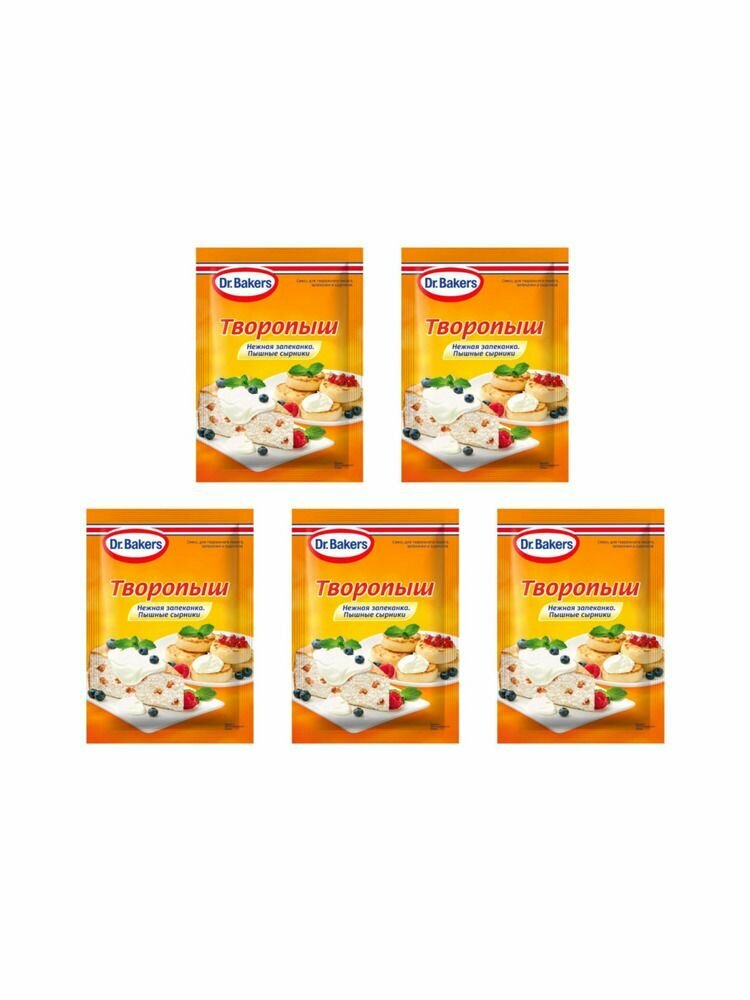 Dr.Bakers Смесь Творопыш, 60 г, 5 шт