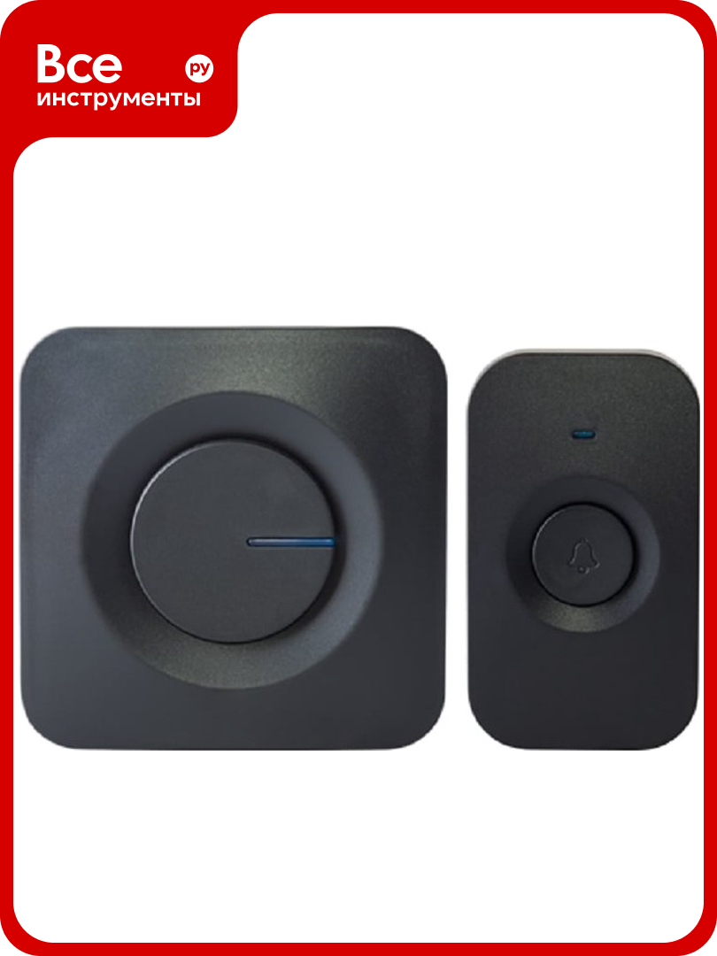 Беспроводной звонок garin DoorBell DB1K220 черный BL1 18230
