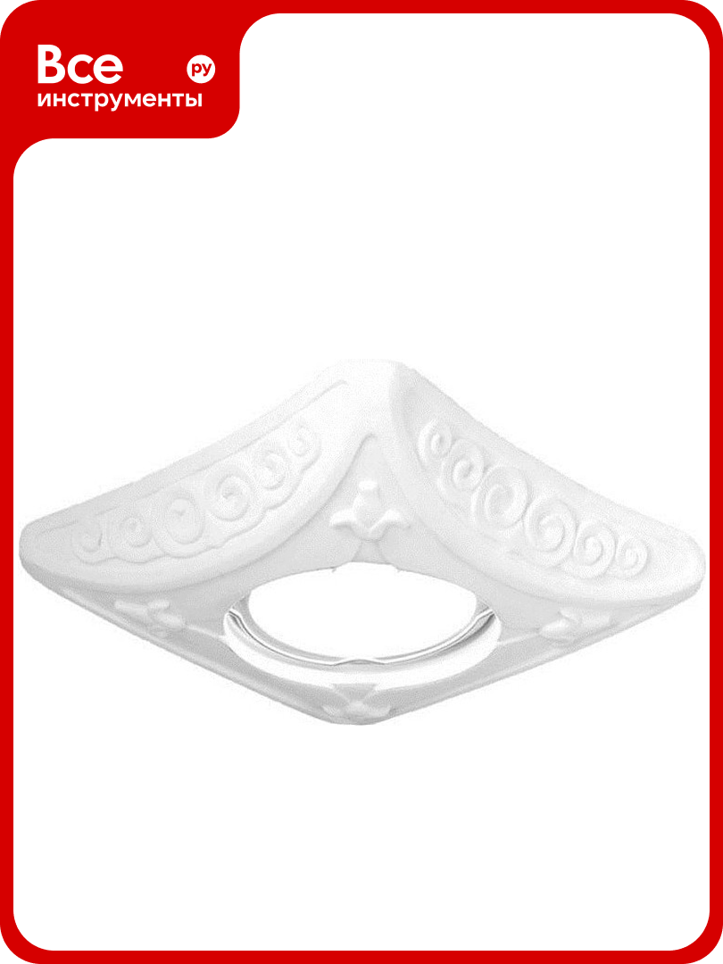 Светильник Gauss Gypsum Exclusive белый Gu5.3 SQ GY016