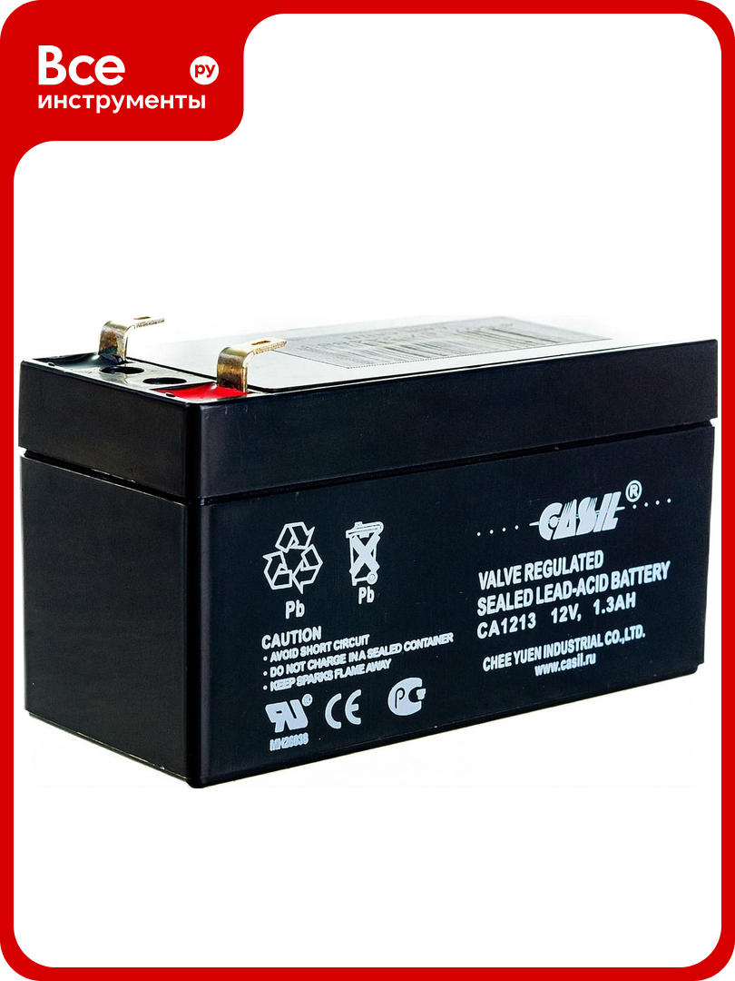 Аккумуляторная батарея CASIL CA1213 10601020