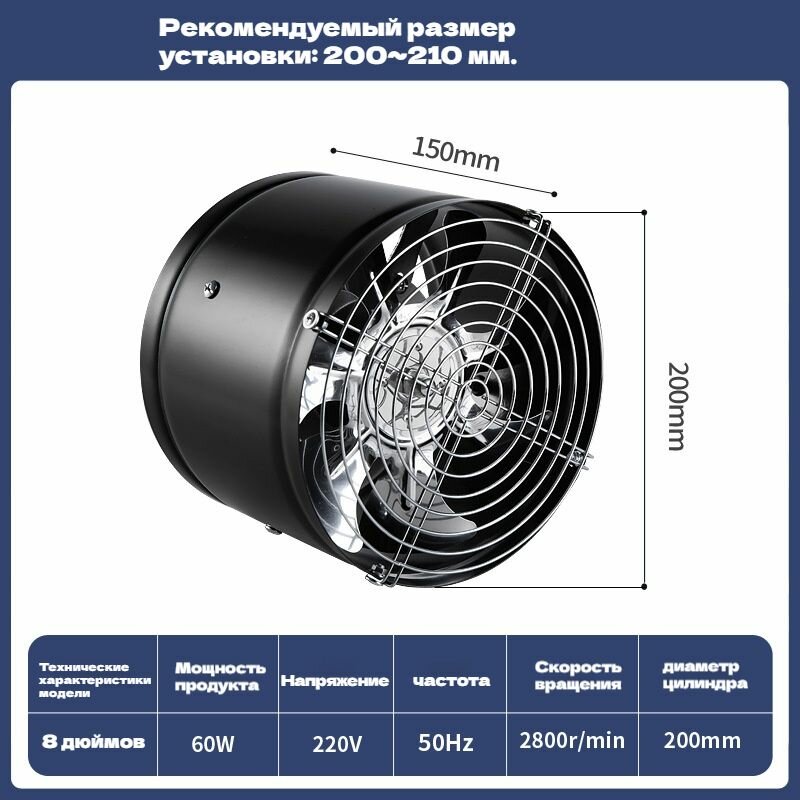 Вентилятор приточно-вытяжной