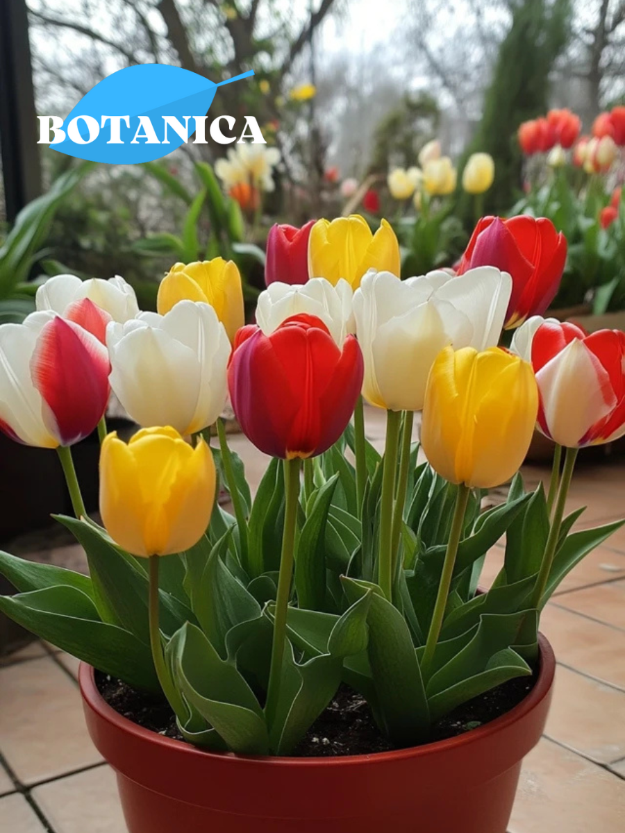 Луковицы цветов, botanica garden, Тюльпаны Парад Микс 5 штук