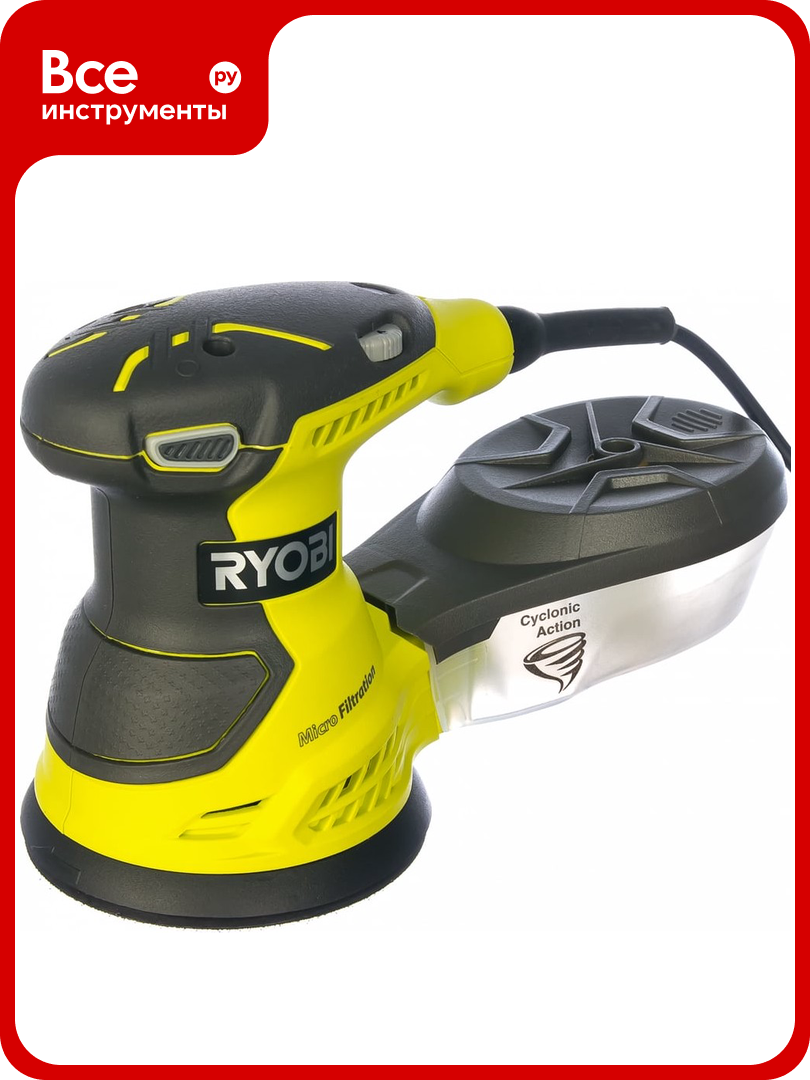 Эксцентриковая шлифмашина Ryobi ROS310-SA20 5133003616