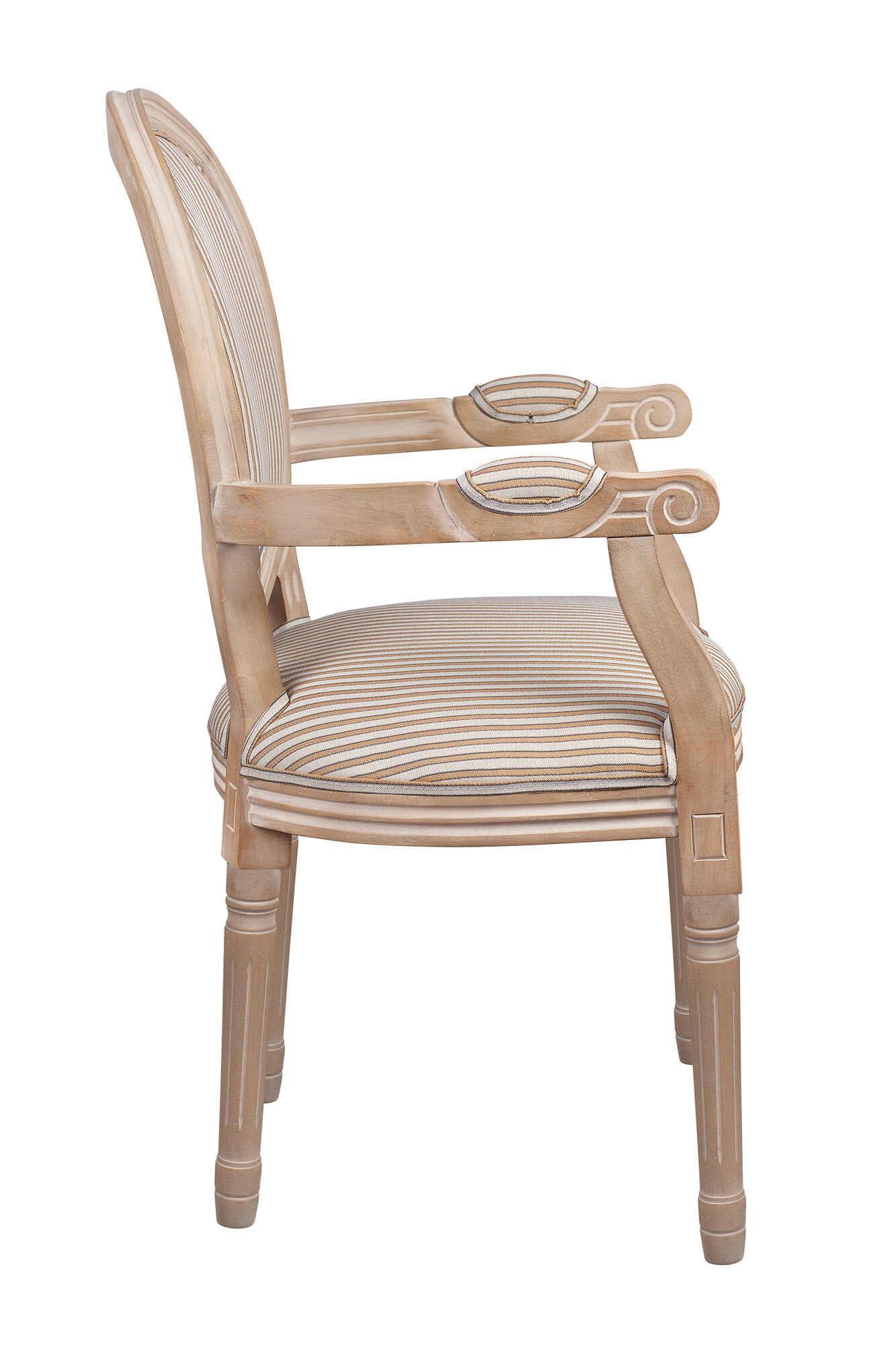 Стул Volker Arm Orange Pinstripe — фото 1