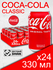 Coca Cola Classic, 0.33 л, 24 шт, классическая банка, газированны...