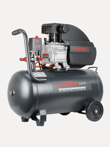 Изображение товара Компрессор коаксиальный VertonAir AC-50/300K (230/50 В/Гц, масл. коакс.300л/м,50л,8б,1,8кВт,2850об/мин, рапид)
