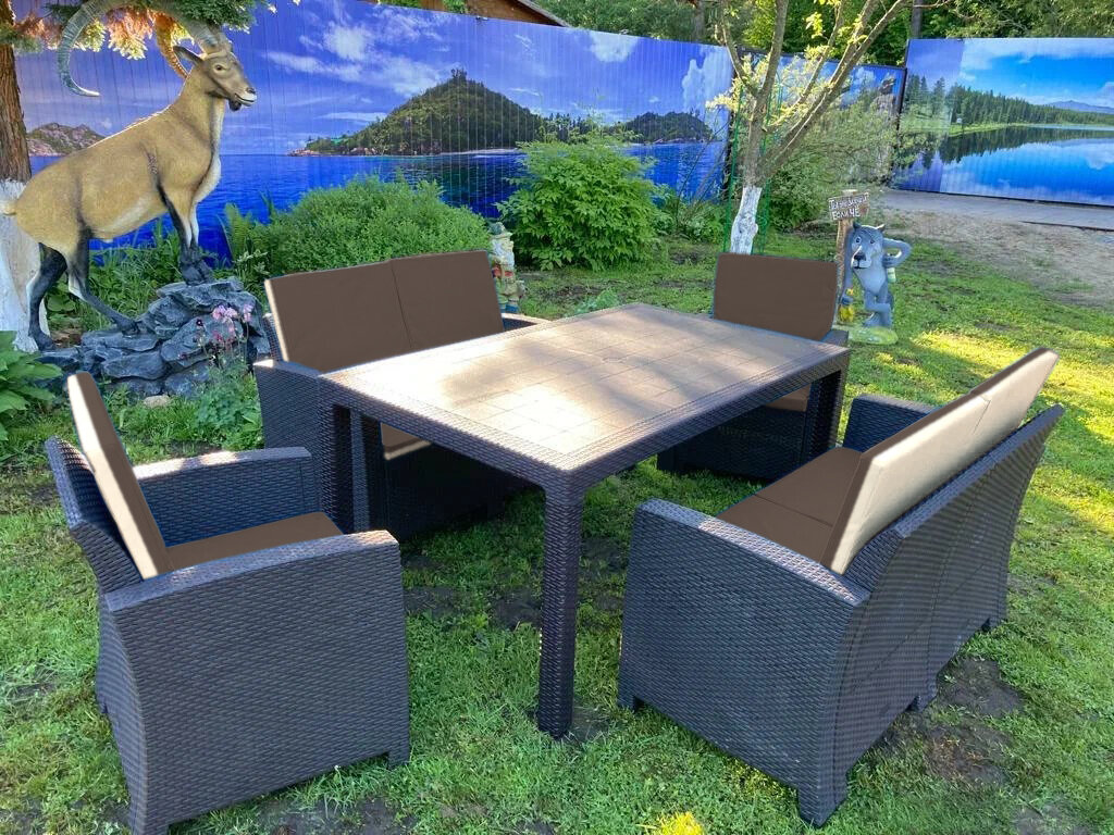 Комплект мебели Мир Дачника California Family Set пластик 6 предметов