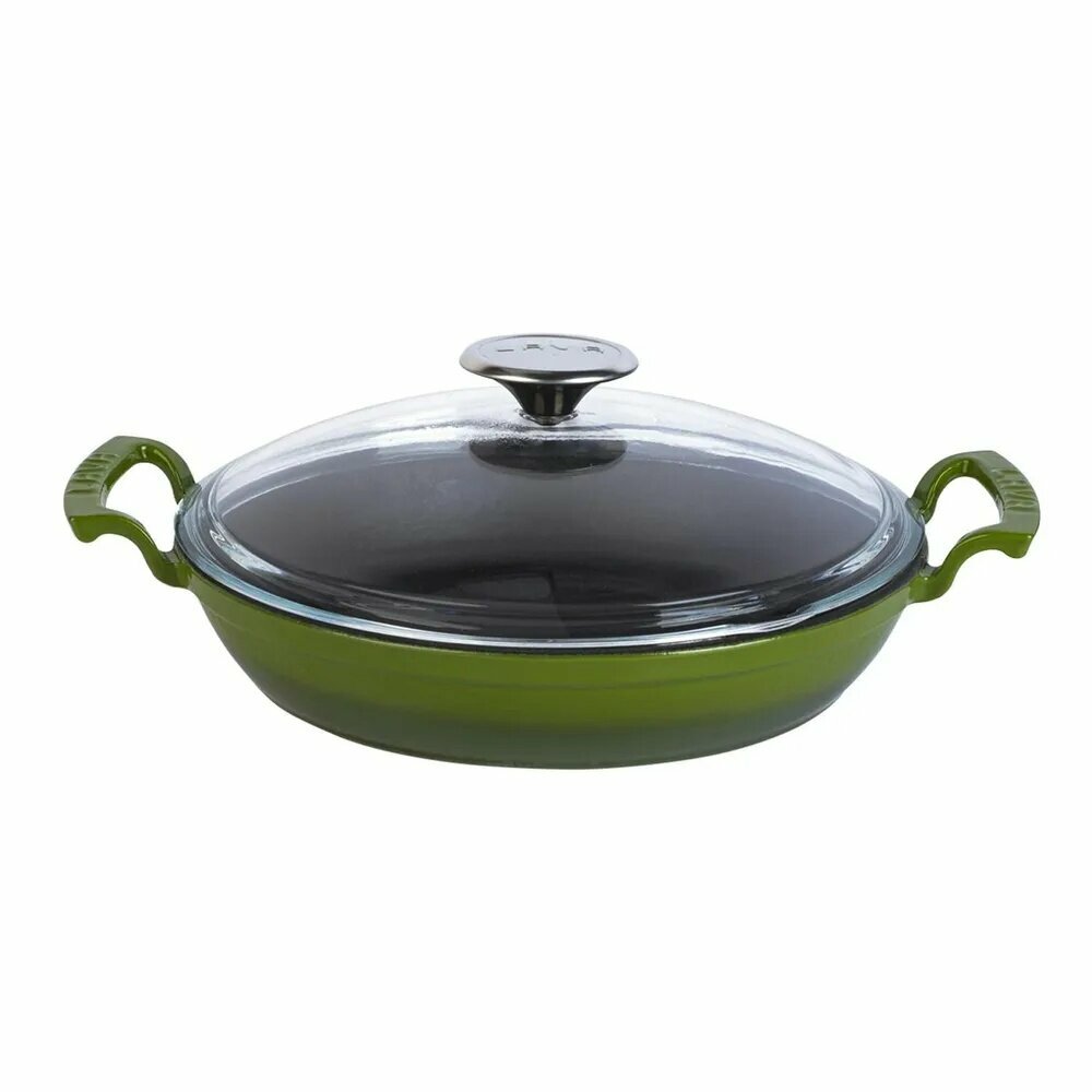 LAVA Сковорода  24 см  с крышкой  с фиксированной ручкой