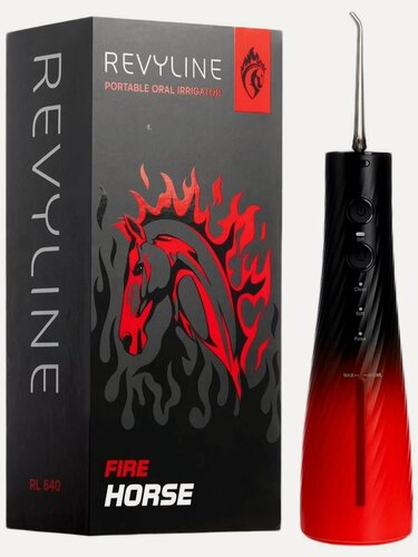 Изображение товара Ирригатор портативный Revyline RL 640, Fire Horse, 4 режима работы