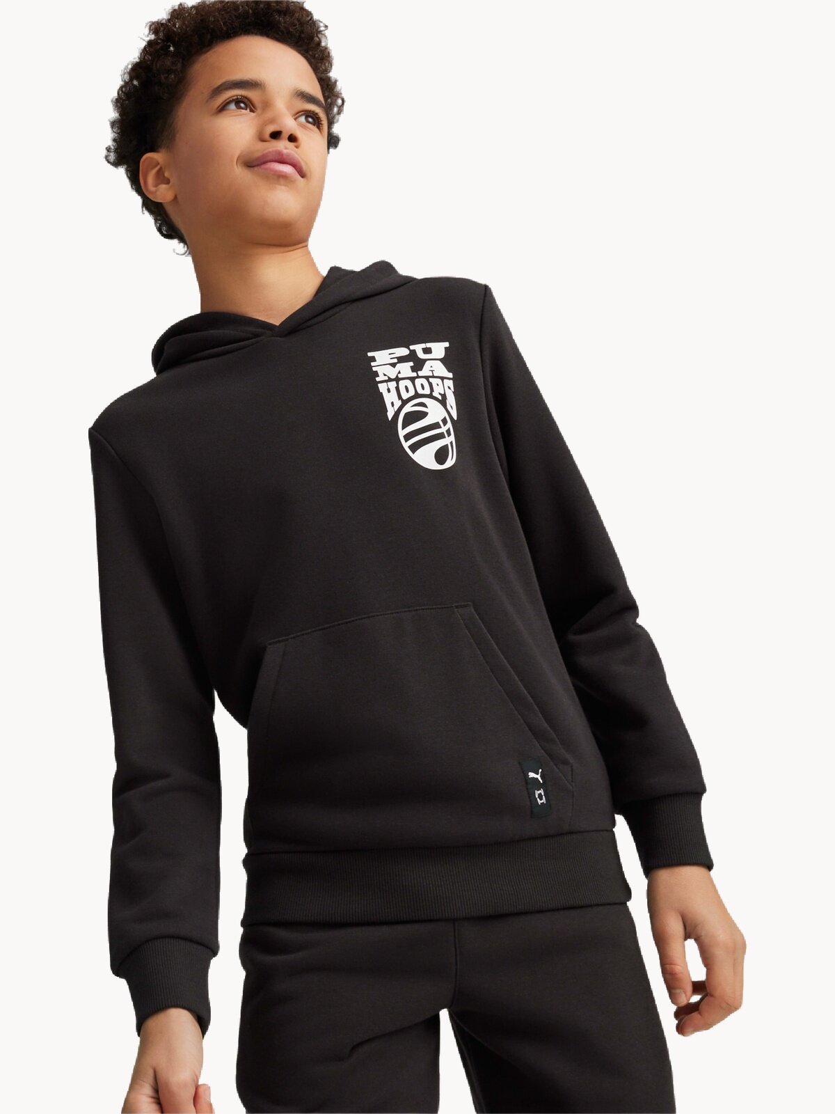 Худи PUMA Basketball Blueprint, размер 152, черный