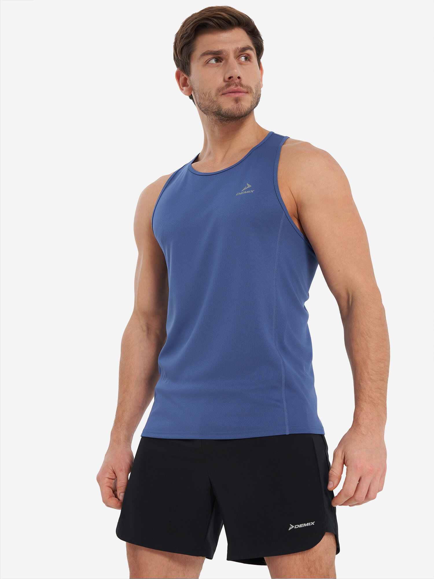 Майка спортивная Demix, размер 52, индиго — фото 1