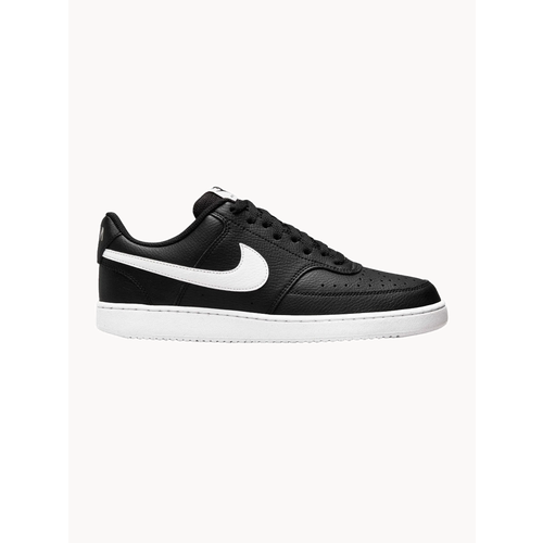 фото Кеды nike court vision low, полнота f, размер 9.5 us, черный/белый