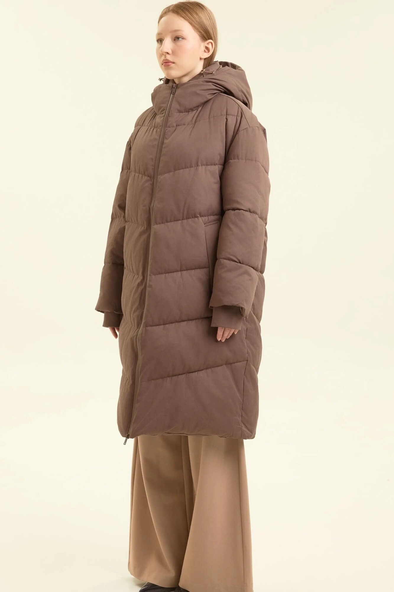 Куртка Selfie, размер L, коричневый — фото 1