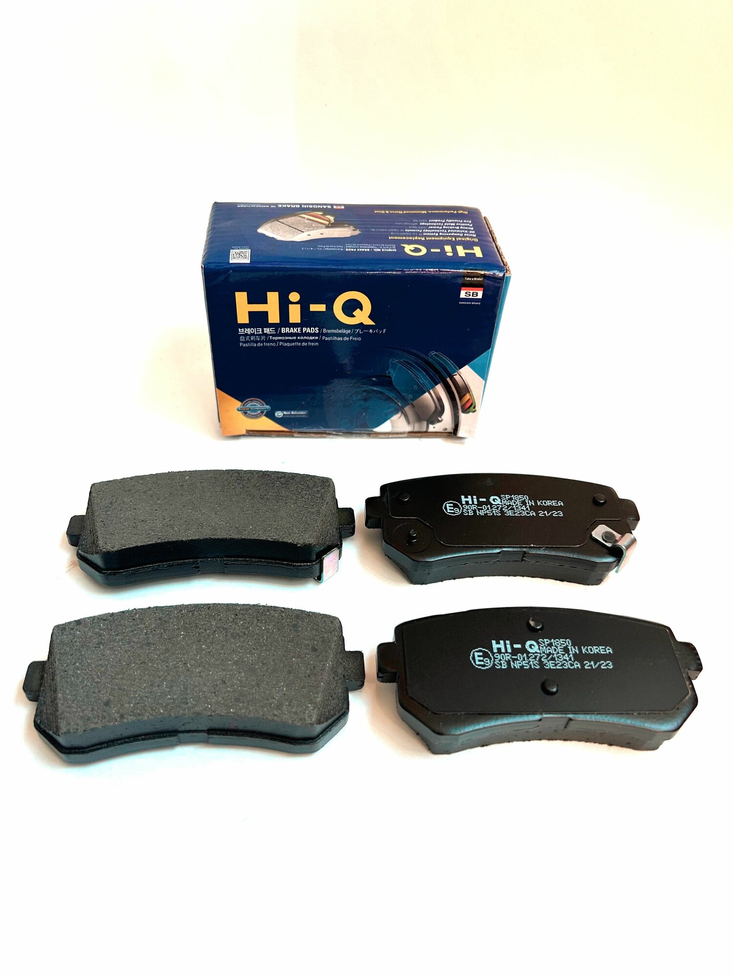 Задние тормозные колодки для с ножным (механическим) ручником Sangsin Brake HYUNDAI TUCSON, KIA SPORTAGE 4 — фото 1