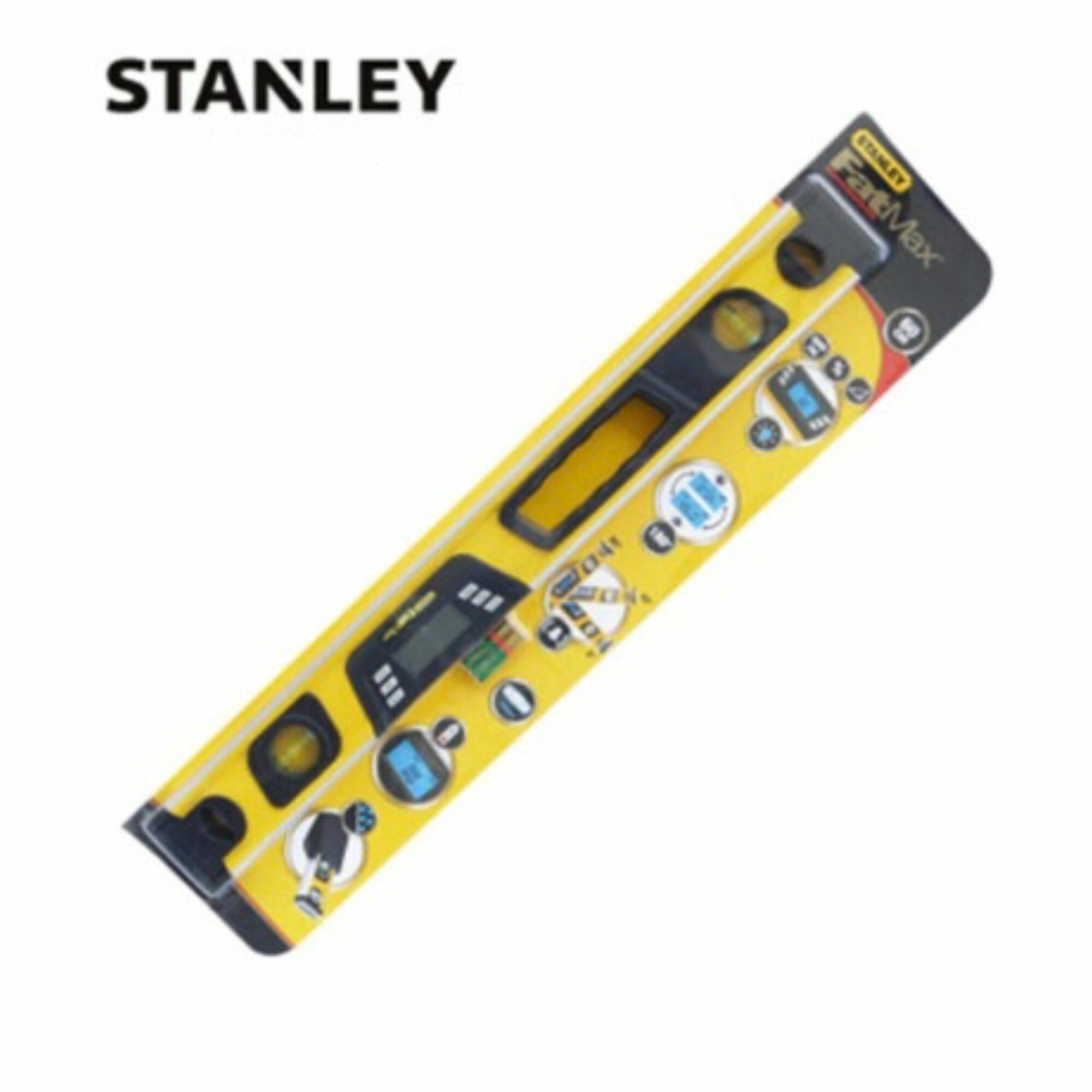 STANLEY 42-065-23 цифровой уровень 600 мм с магнитом и 2 пузырьками ширина 65 мм