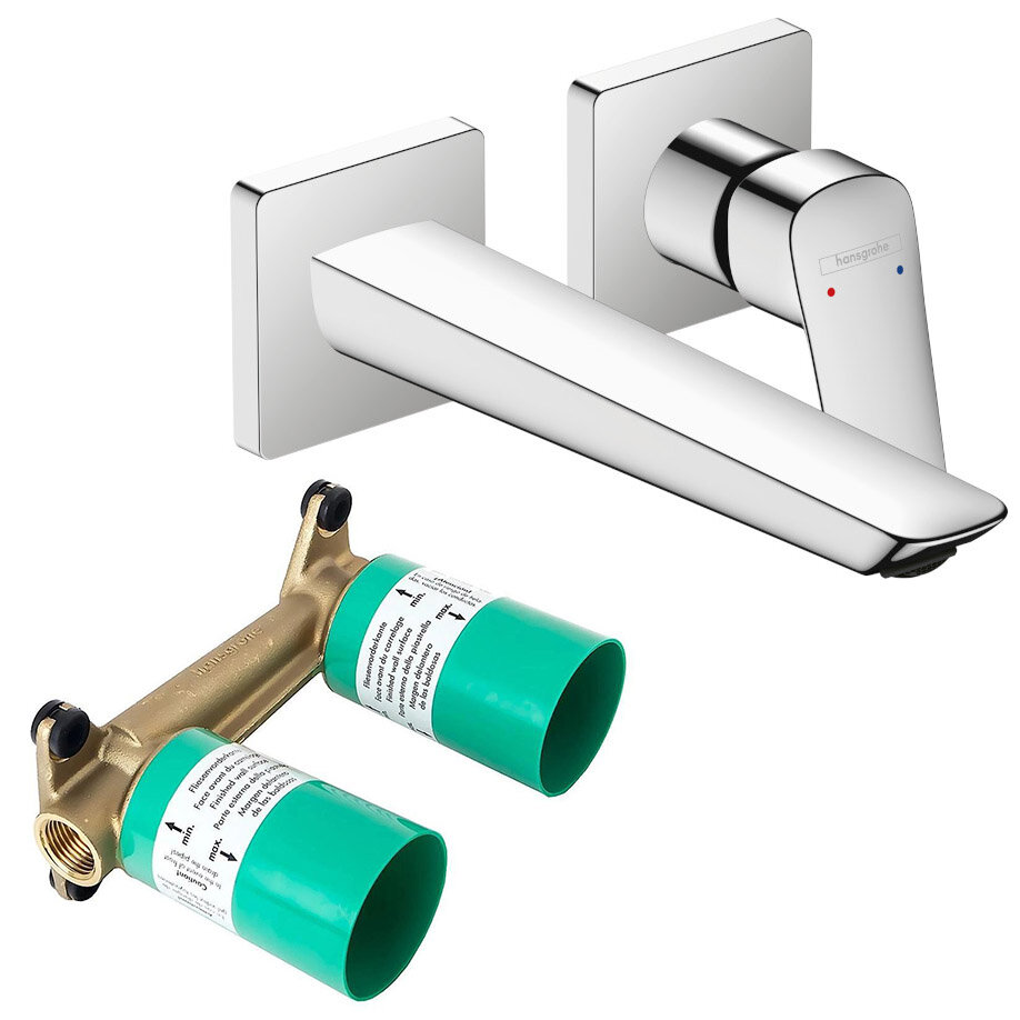 Комплект смеситель для раковины и скрытая часть Hansgrohe 71256000S Logis хром