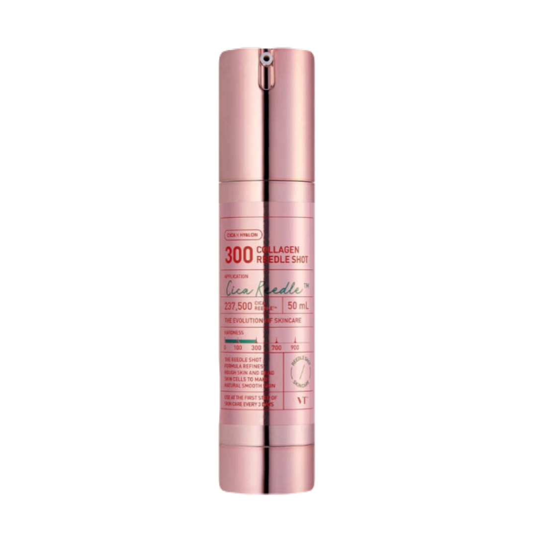 VT Cosmetics Collagen Reedle Shot 300 – усиленная укрепляющая сыворотка-бустер со спикулами и коллагеном