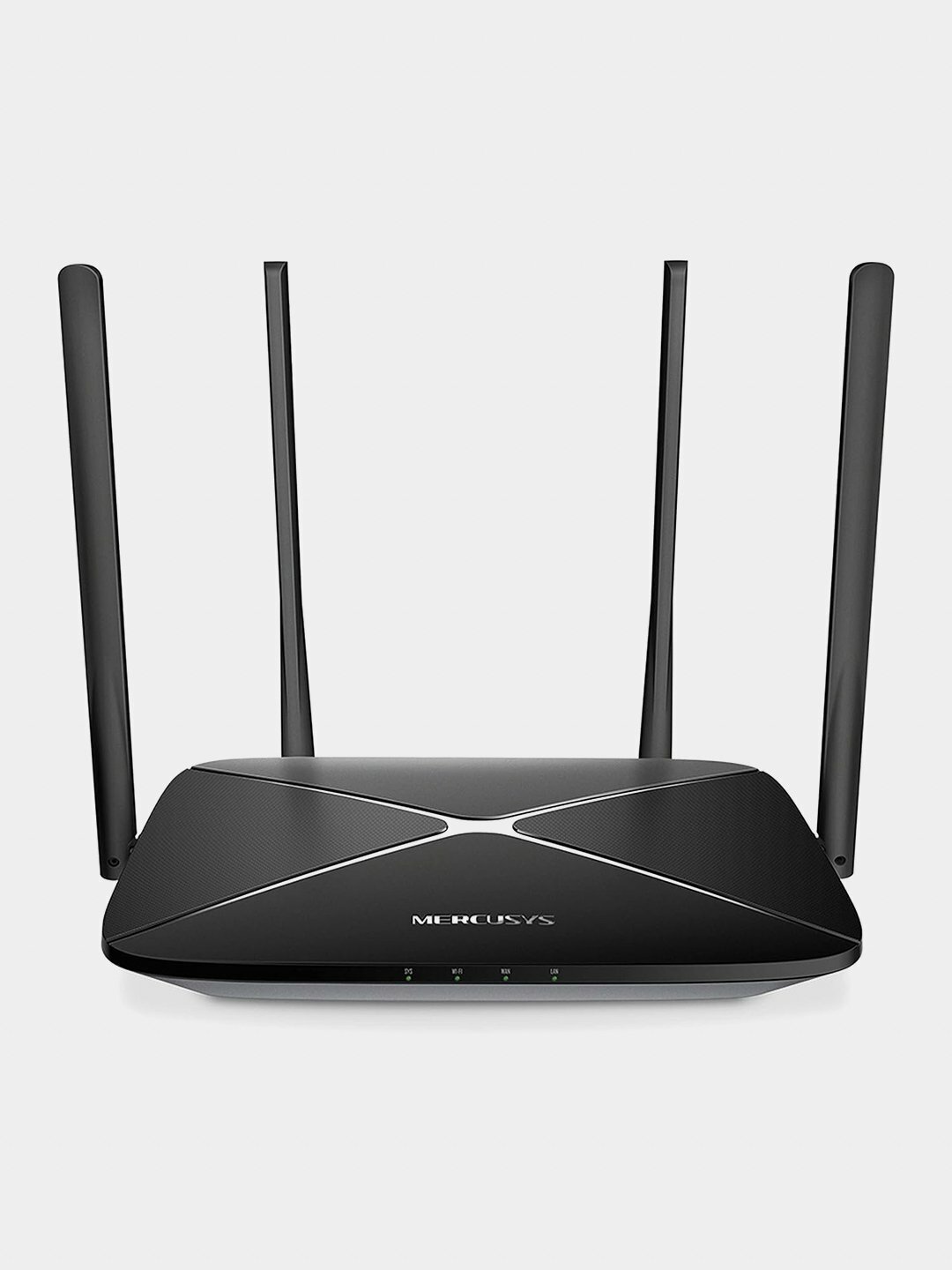 Wi-Fi маршрутизатор Mercusys AC12G, AC1300, 4 внешних антенны, чёрный