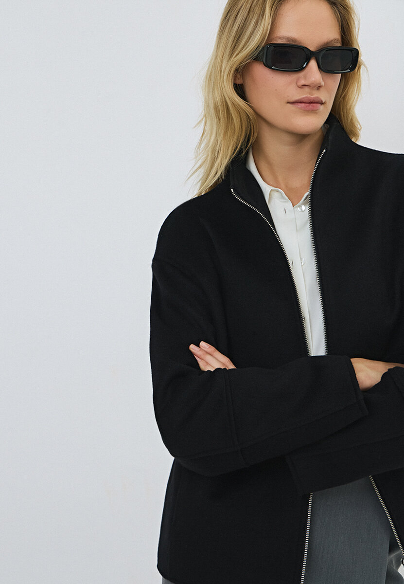 Пальто O'STIN размер M черный