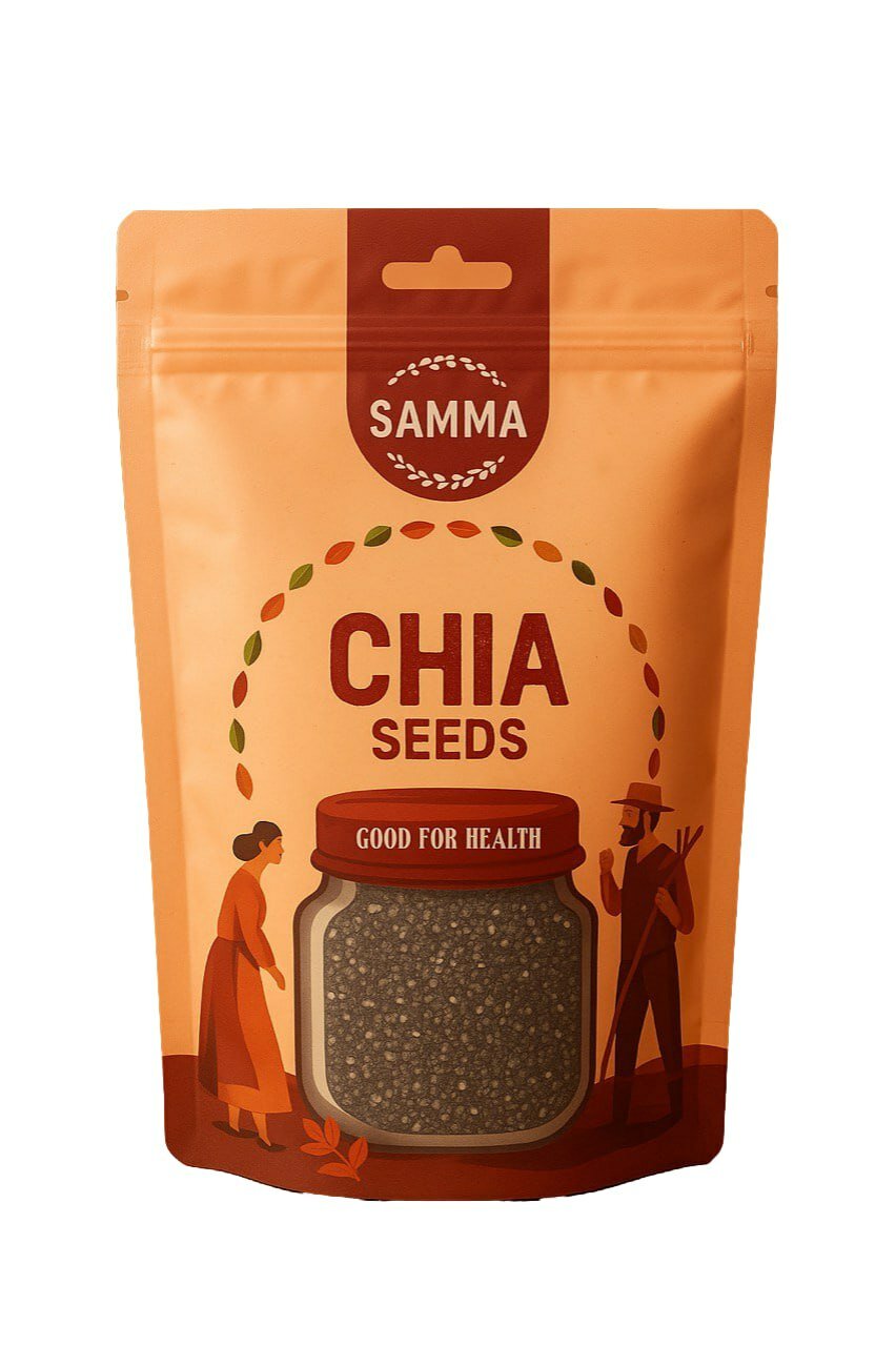 Семена чия от компании "SAMMA", суперпродукт, для похудения и здоровья 300г
