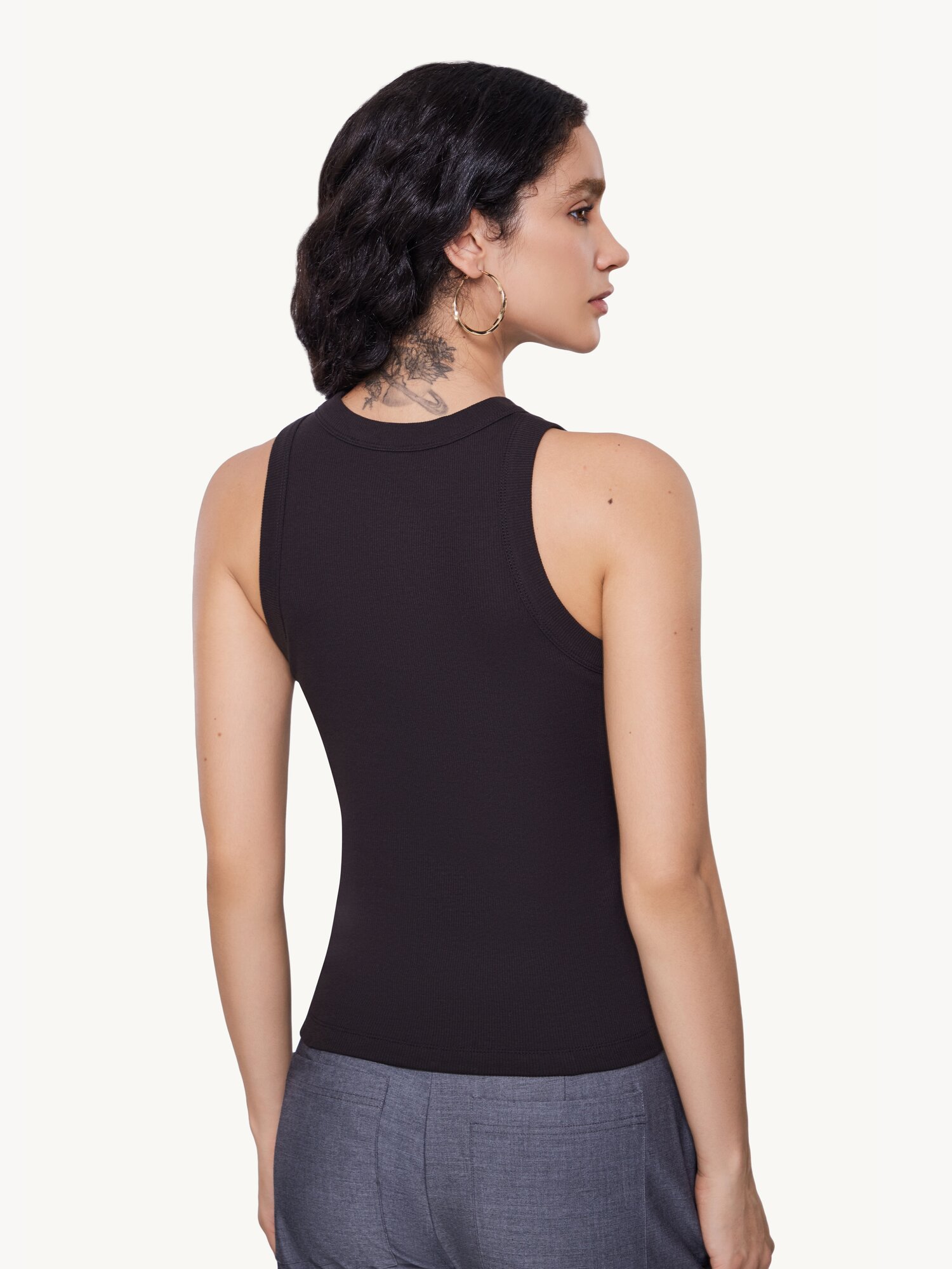 Майка MUTED BASIC, размер S, черный — фото 1