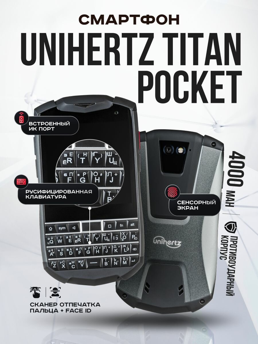 Смартфон Unihertz Titan Pocket (Russian Edition)