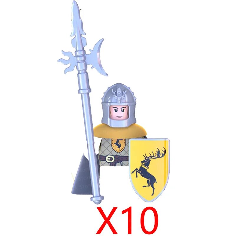 BRICKPANDA Военные строительные блоки пластиковые 18+ XP218-10PCS