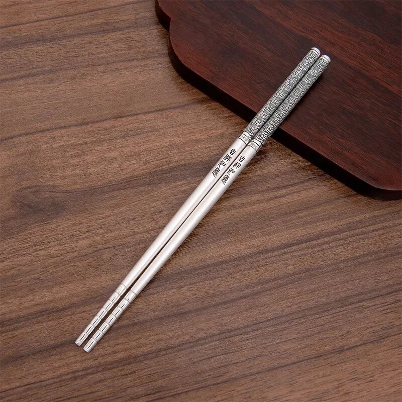 Серебряные палочки для еды 999 пробы chopsticks