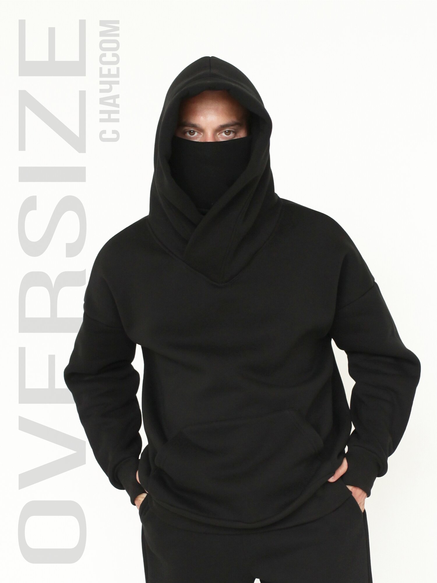 Худи A2, размер 42, , черный