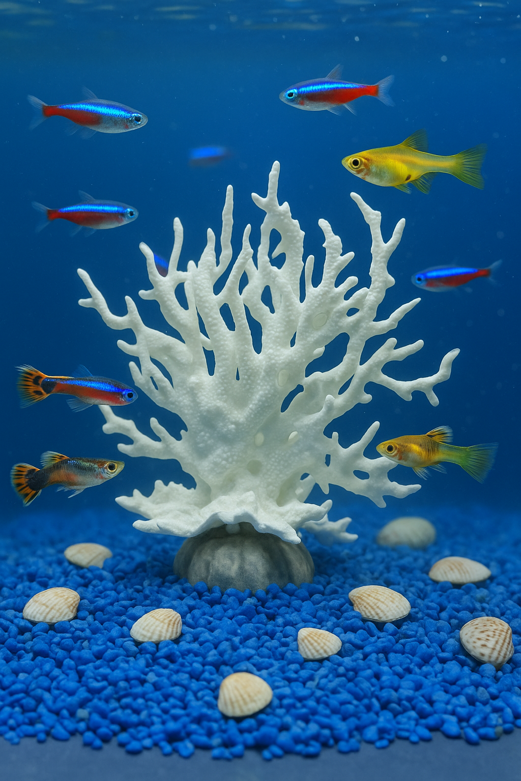 Декорация для аквариума и террариума Коралл белый D'Mari