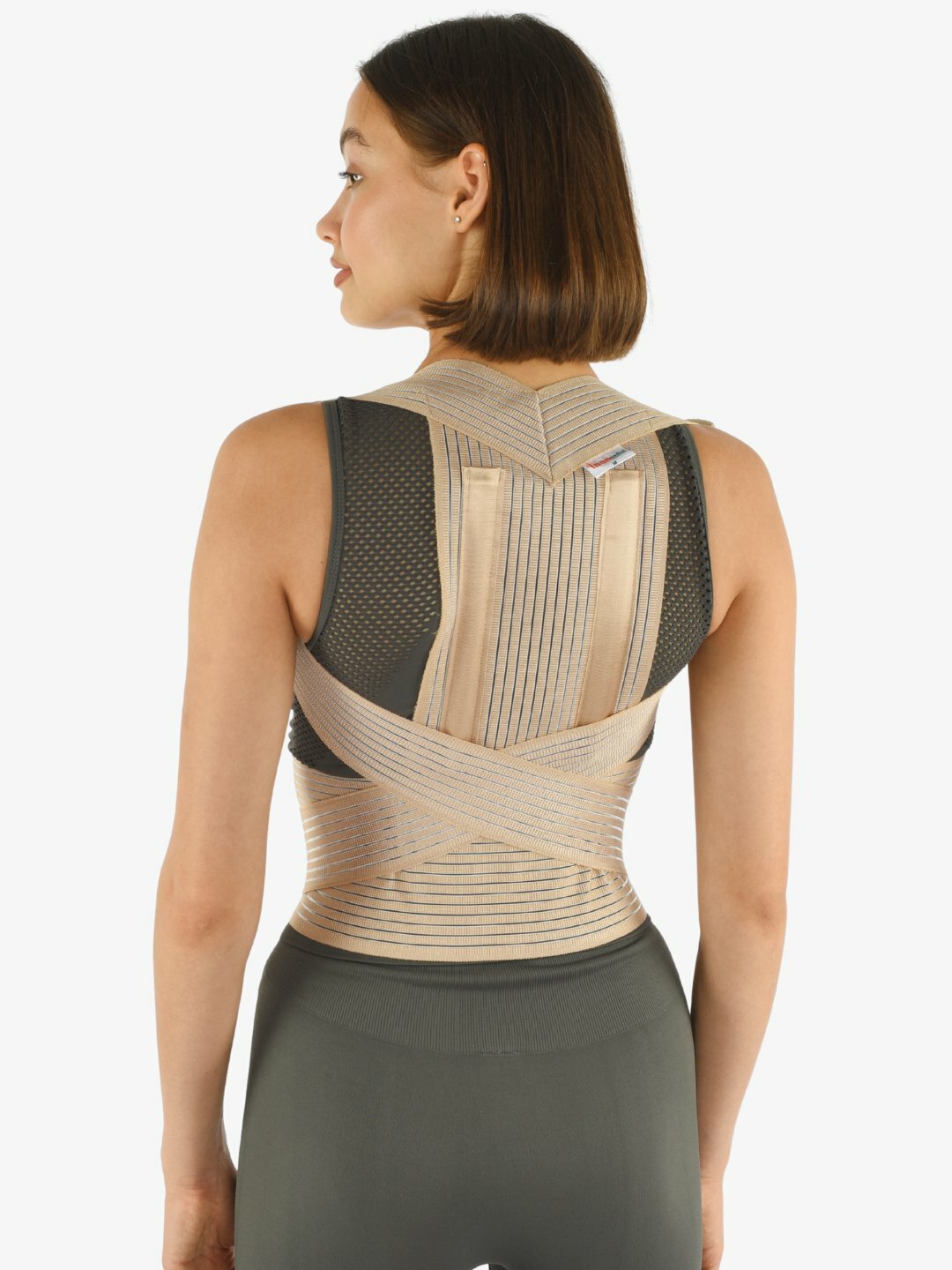 Корректор осанки Inanmedical K-804, жесткая фиксация, размер 2XL — фото 1