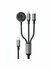 Кабель vlp 3 в 1 (USB-С-USB-C+Lighting+Watch) 1.2м