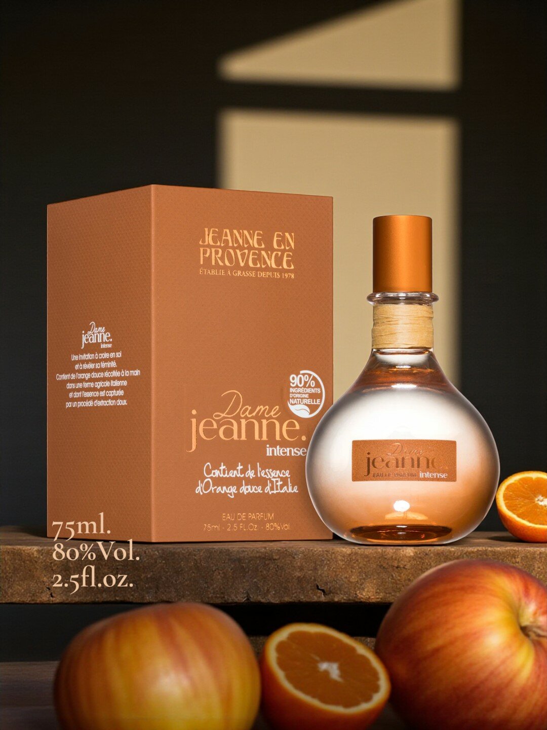 Французские духи для женщин Dame Jeanne Intense 75 мл — фото 1