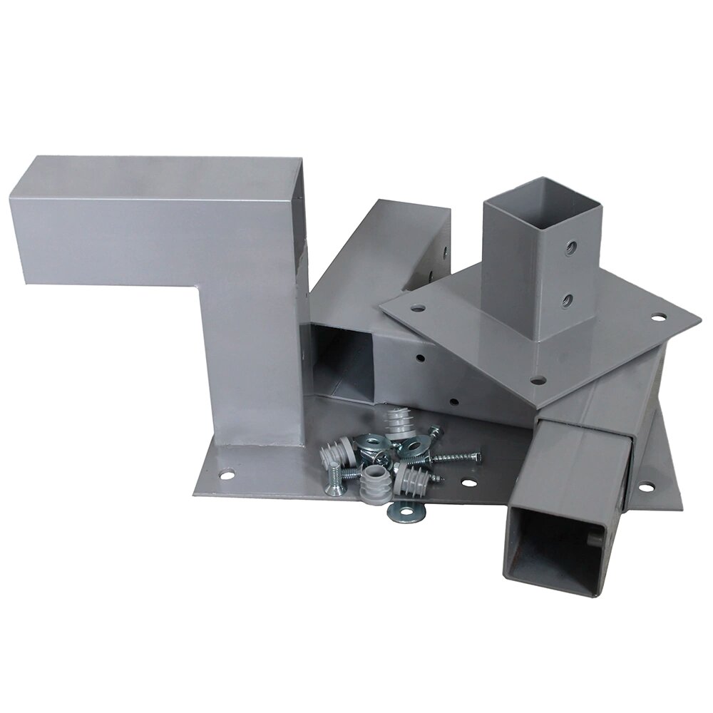 Элементы верхний + нижний Лесенка для модульной лестницы квадрат 60х60 мм