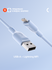 Кабель COMMO Jelly USB Type-A - Lightning MFI, 1,2 м Голубой