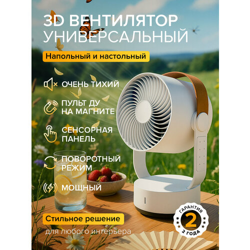 Настольный вентилятор Stadler Form Leo RU, белый