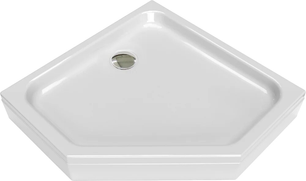 Поддон для душа Niagara Nova NG-90-90D RUS 89x89 см акриловый пятиугольный средний с антискользящим покрытием китайский