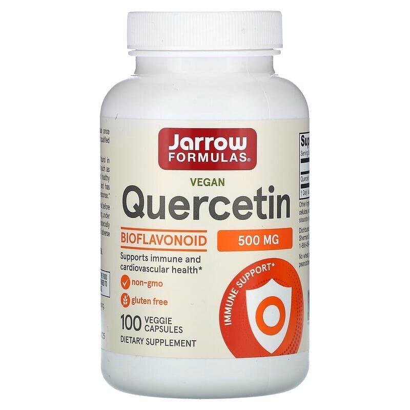 Кверцетин Jarrow Formulas Quercetin, капсулы, без вкуса, 500мг, 100шт