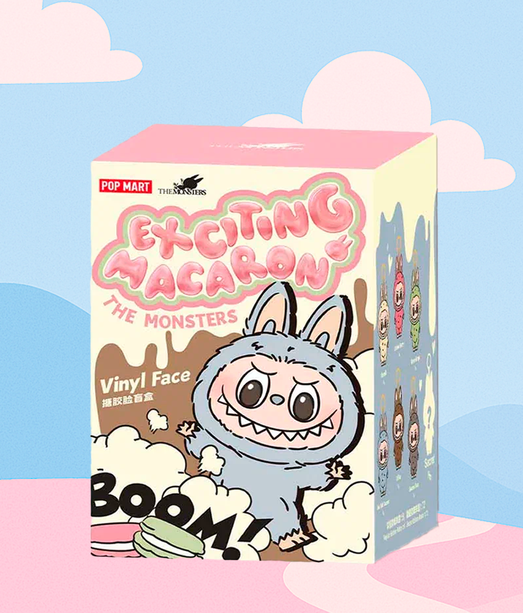 Игрушка-сюрприз LABUBU THE MONSTERS Exciting macaron , Original Pop Mart