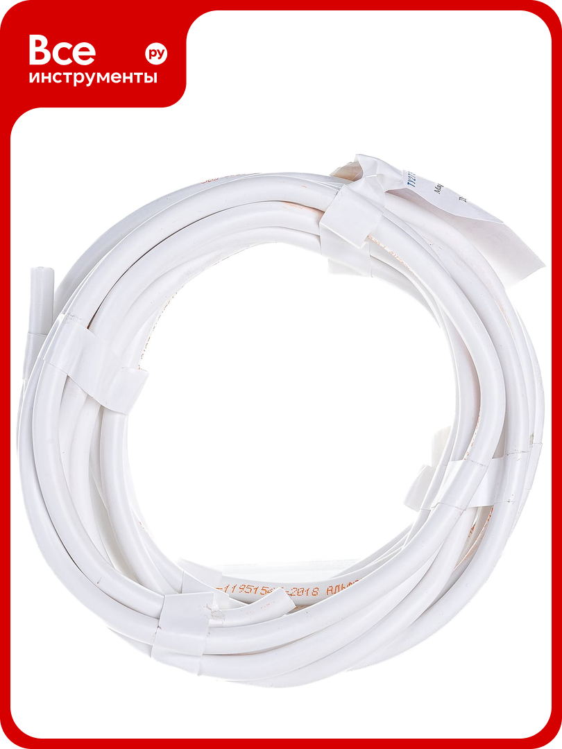 Провод ПВС альфакабель 2х15 мм ГОСТ 5 м 05026