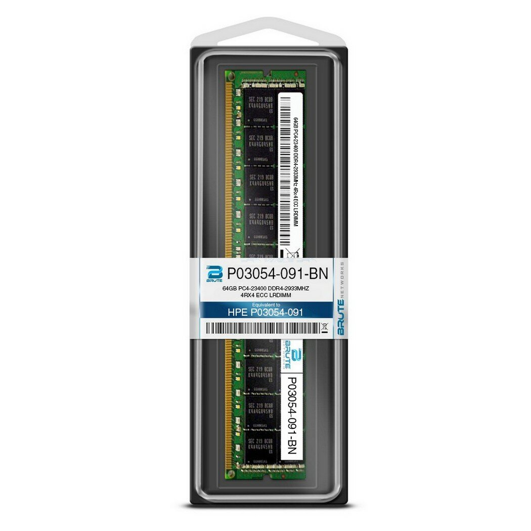 Модуль памяти HP P03054-09164GB 1x64GB Quad Rank DDR4-2933 LRDIMM — фото 1