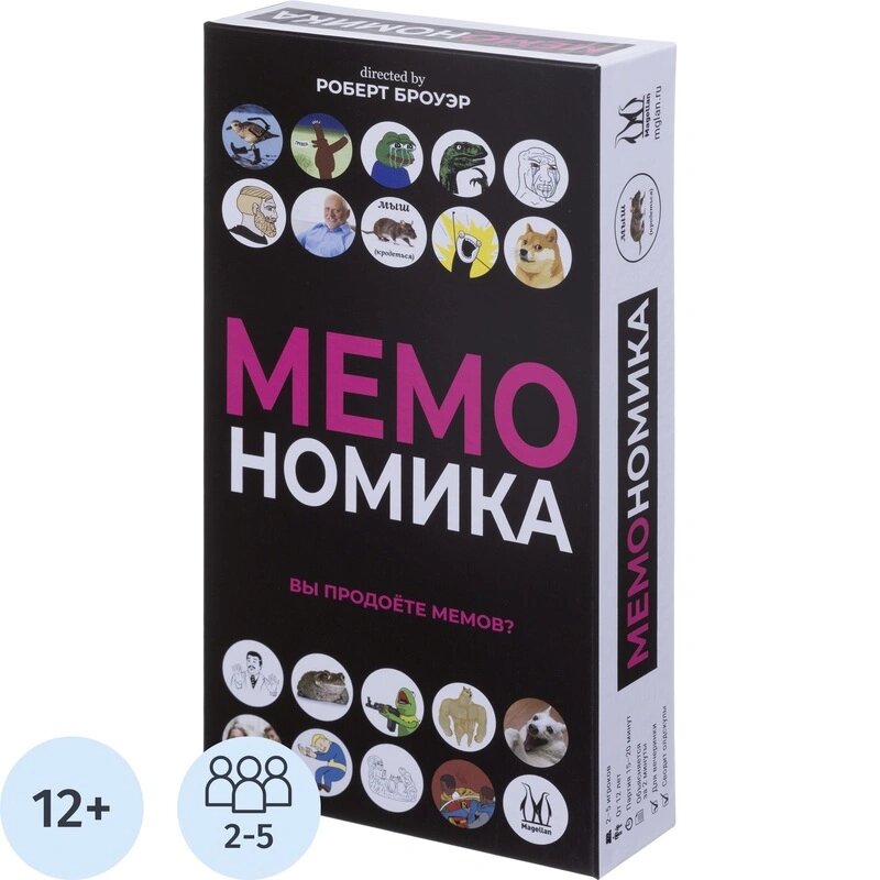 Настольная игра Магеллан Мемономика