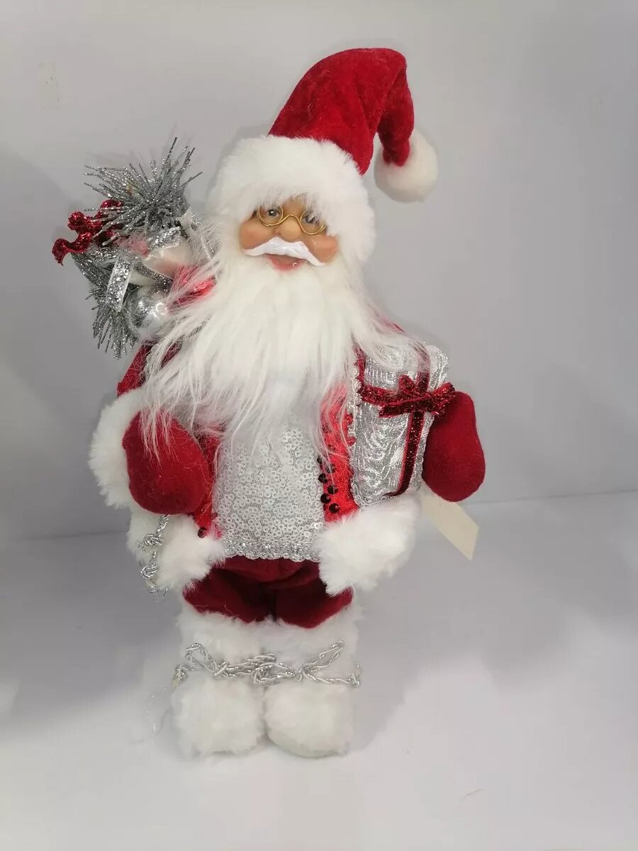 Игрушка-фигурка Дед Мороз под елку 32 см. — фото 1