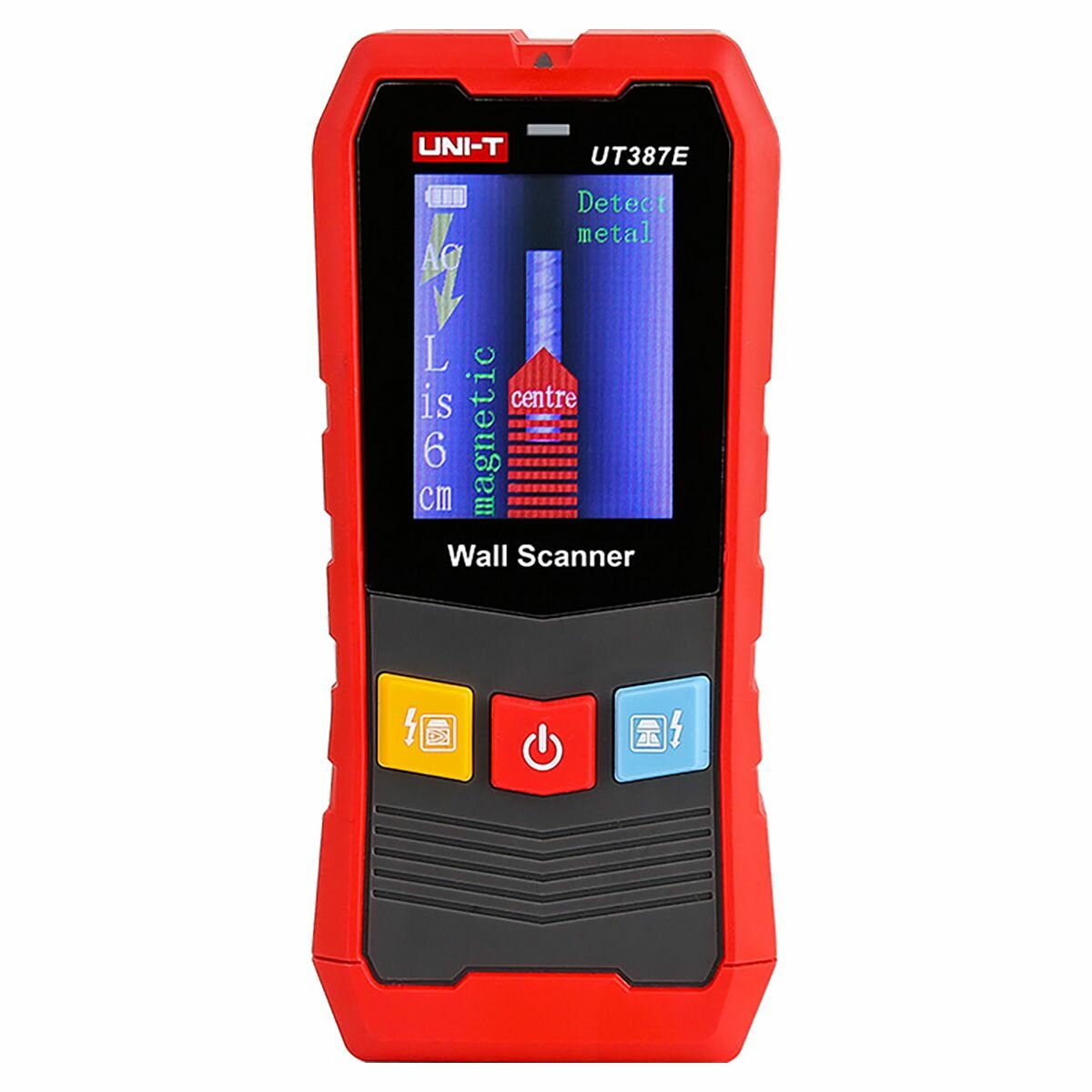 UNI-T UT387E Детектор скрытой проводки арматуры медных труб и деревянных конструкций