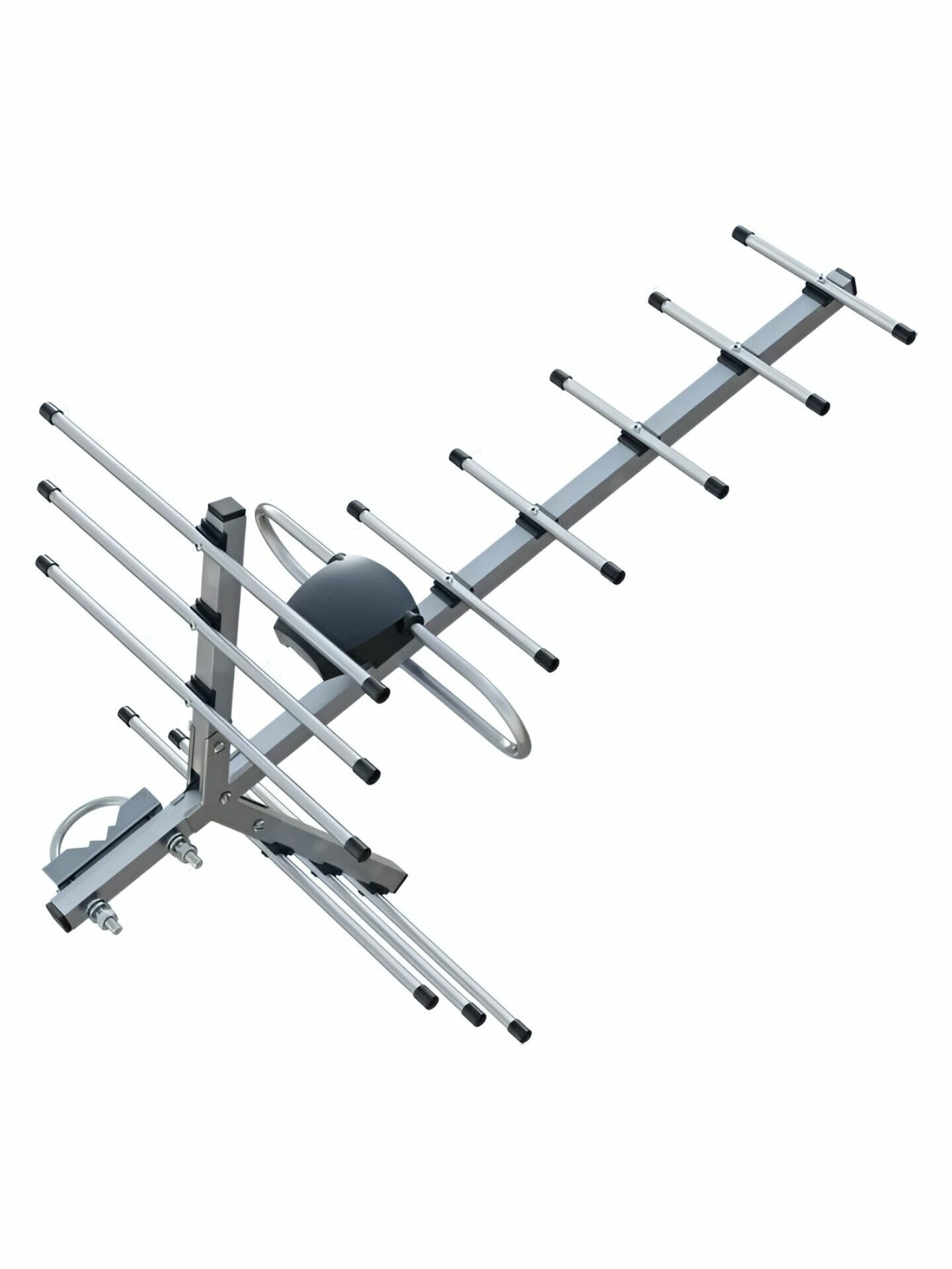 Антенна для цифрового тв уличная РЭМО Орбита-15 BAS-1164-P Усилитель Коэффициент усиления 35 дБи Алюминий