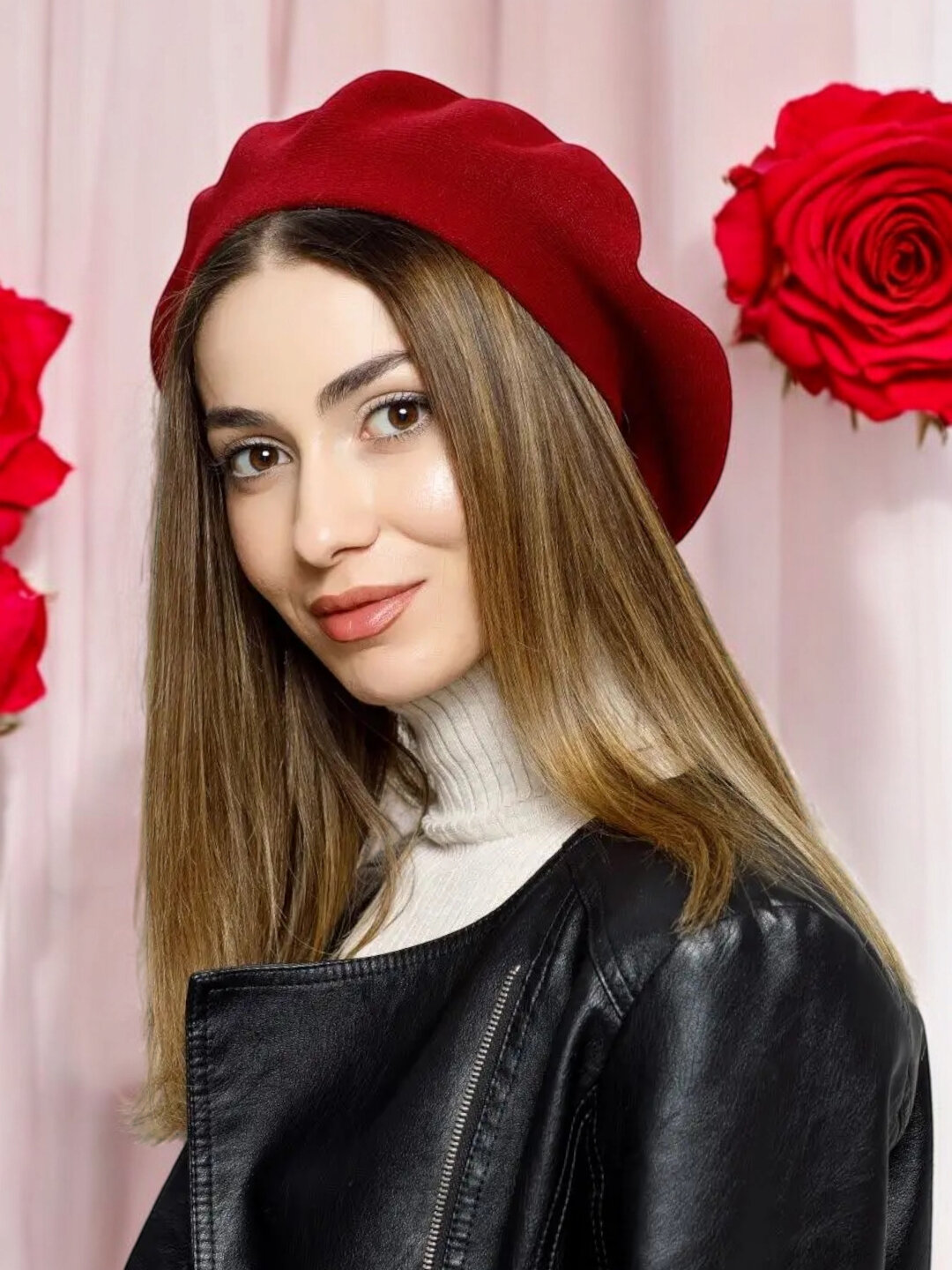 Берет для девочек и женщин