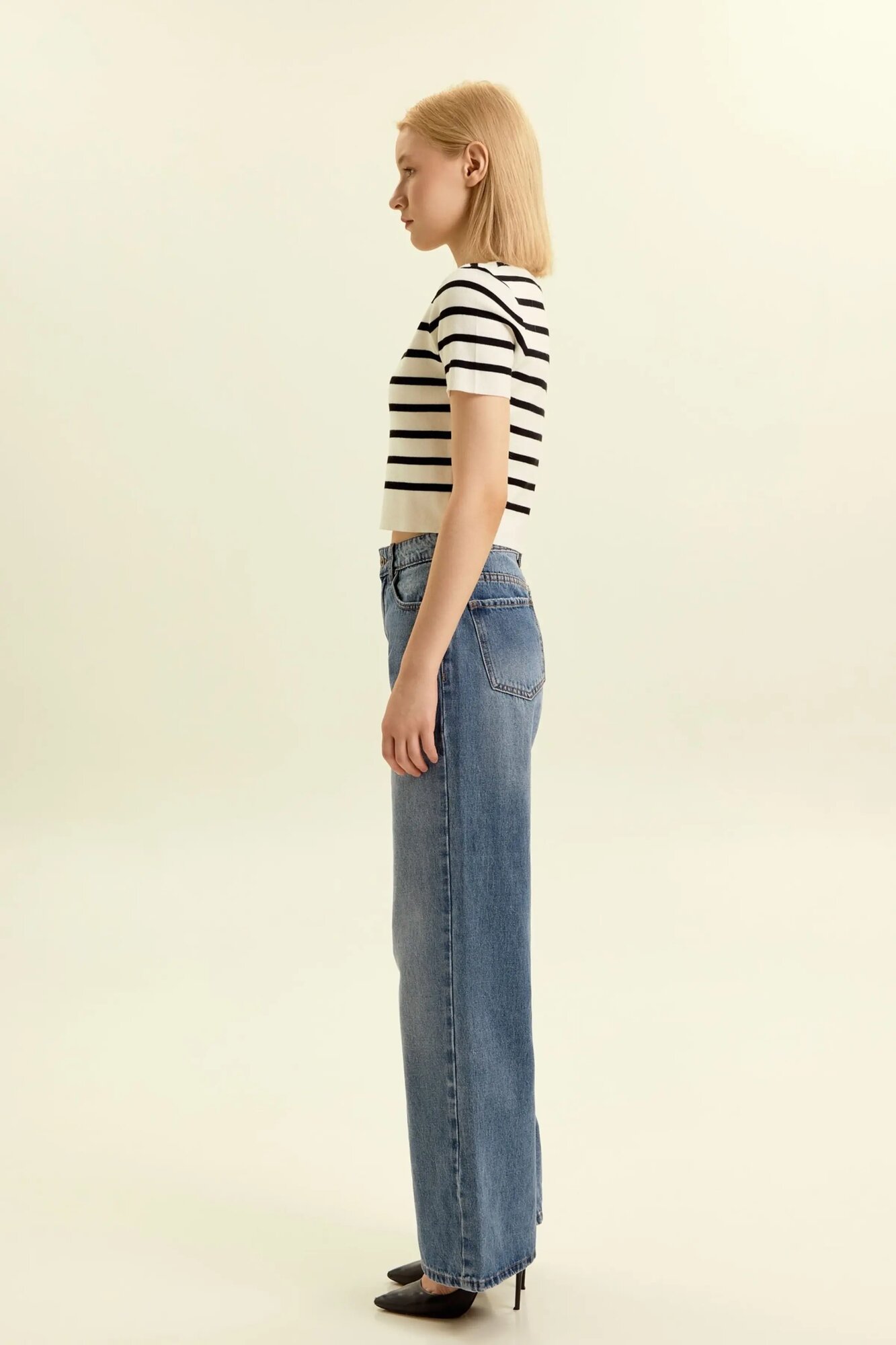 Джинсы Selfie, размер 26, светло-синий — фото 1