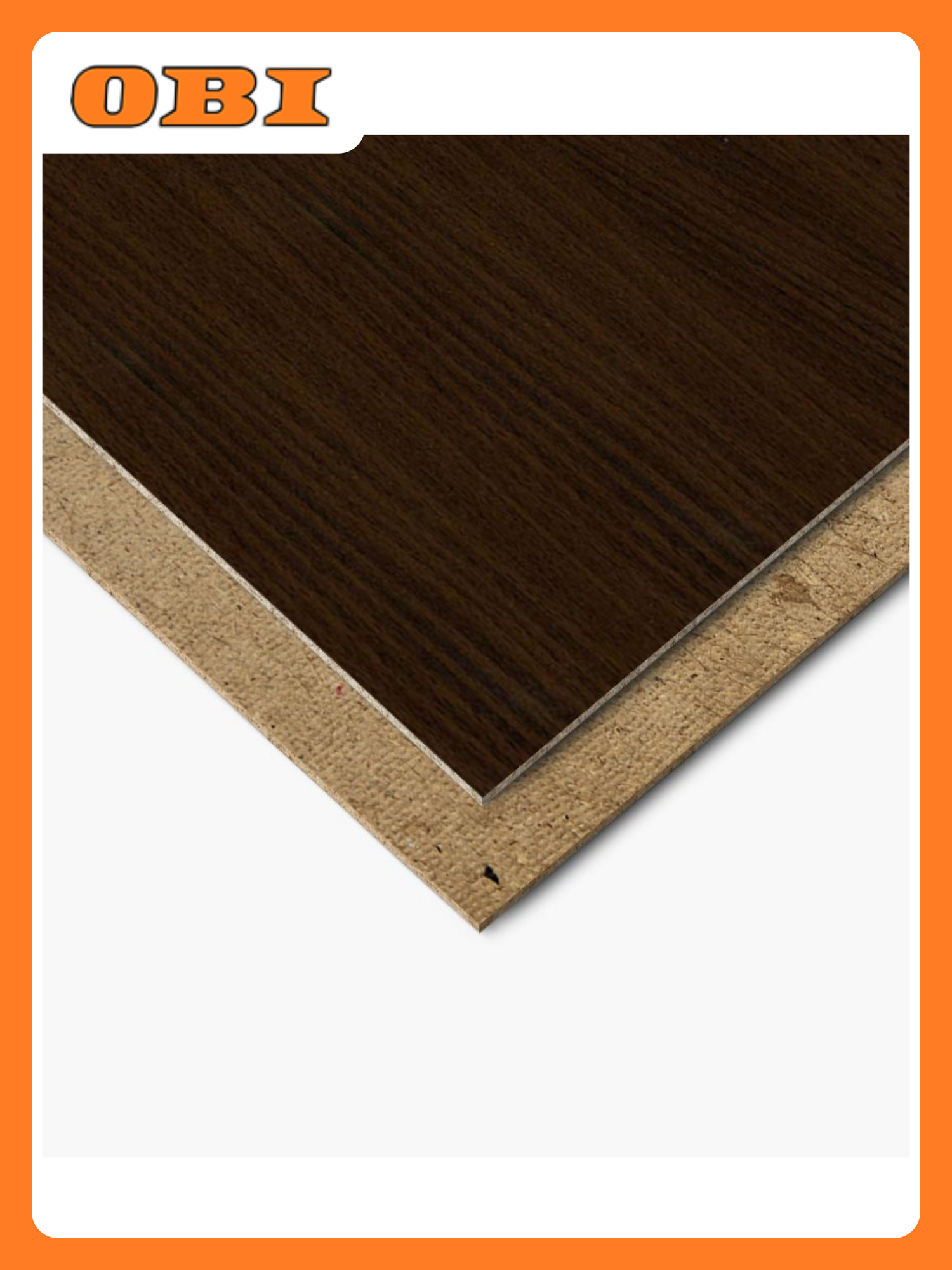 Двпо базис Вудлайн шлифованная влагостойкая 610x1220x32мм